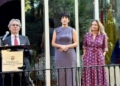 El embajador Eduardo Ávila en su despedida en la Embajada de Colombia en España
