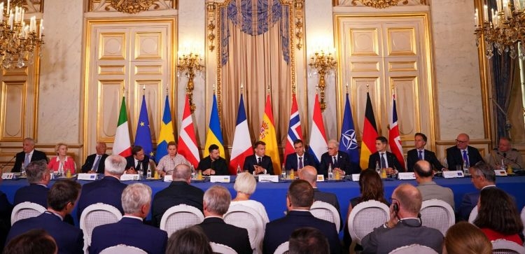 Reunión de líderes europeos y ucranianos para discutir defensa antibalística