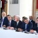 Reunión de la Coalición de Voluntarios con líderes internacionales en París