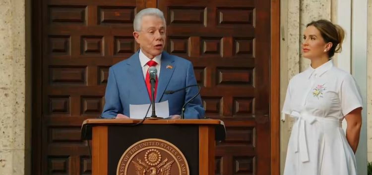 Benjamin Leon Jr. highlights “Spain holds a very special place” in the 250th anniversary of US independence