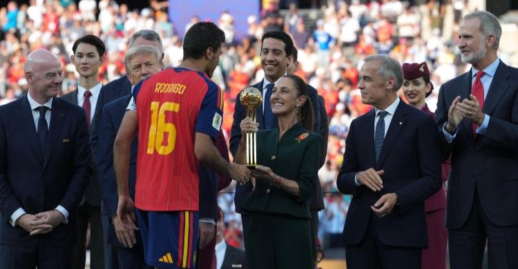 The Spanish Embassy thanks Sheinbaum and Mexico for their congratulations after the World Cup victory