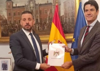 Fadi Elhusseini presenta sus cartas credenciales en España