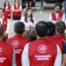 Equipo de voluntarios de START en Madrid preparándose para ayudar en Venezuela