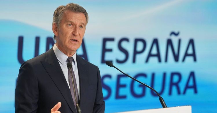 Alberto Núñez Feijóo hablando sobre el Código Civil y nacionalidad