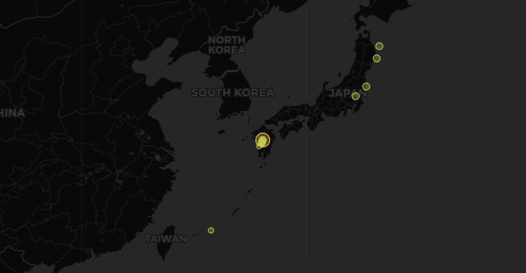 Spain expresses its condolences to Japan for the victims of the earthquake on the island of Kyushu