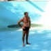 Burt Lancaster en la película El nadador (The Swimmer)