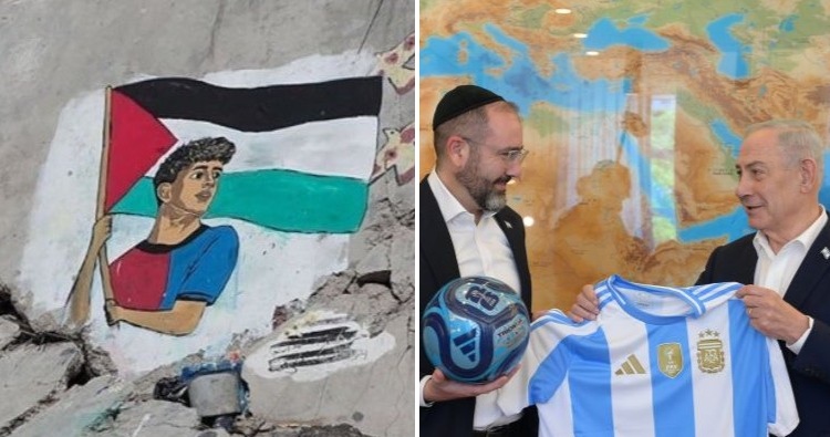 Palestine congratulated Spain after winning the World Cup, while Netanyahu supported Argentina