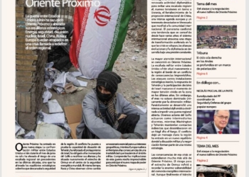Portada de la revista The Diplomat con tema sobre Oriente Próximo.