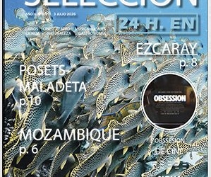 Portada de la revista Selección con peces y texto destacado.
