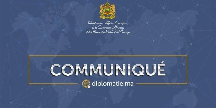 Comunicado del Ministerio de Asuntos Exteriores de Marruecos sobre migración