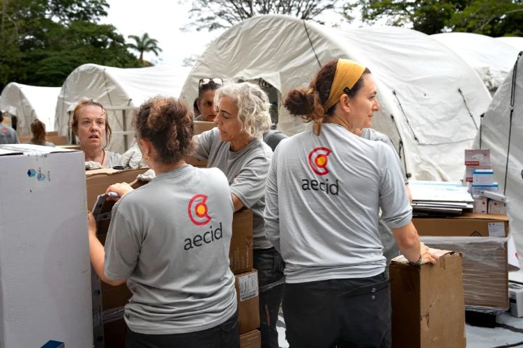 Spain has nearly 2,200 aid workers worldwide, primarily in Sub-Saharan Africa and Latin America