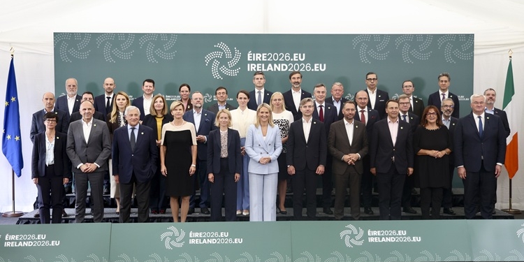 Reunión de ministros de Asuntos Exteriores de la UE en Irlanda
