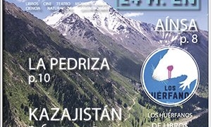 Portada de la revista Selección Fin de Semana con paisajes de Aínsa y Kazajistán.