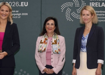 Ministra Robles en reunión de defensa de la UE en Irlanda